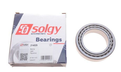 Фото 2 - Підшипник маточини Solgy 214029