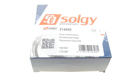 Фото 3 - Підшипник півосі Solgy 214059