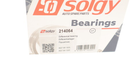 Фото 3 - Автозапчастина Solgy 214064