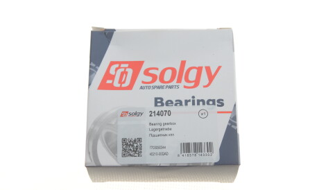 Фото 2 - Автозапчасть Solgy 214070