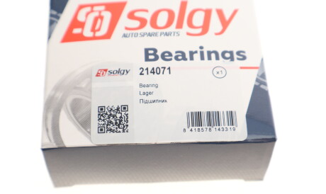 Фото 3 - Автозапчасть Solgy 214071