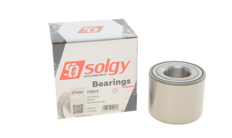 Фото 2 - Підшипник маточини Solgy 216015