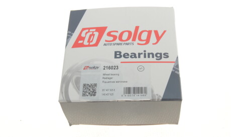 Фото 2 - Подшипник ступицы Solgy 216023