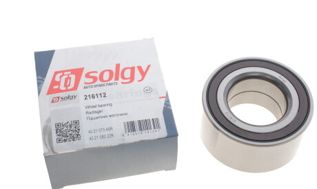 Фото 3 - Підшипник маточини Solgy 216112