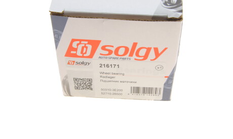 Фото 3 - Подшипник ступицы Solgy 216171