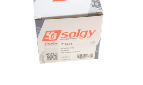 Фото 2 - Підшипник маточини Solgy 216231