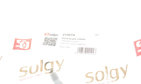 Фото 2 - Трос ручного гальма Solgy 219074