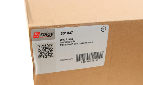 Фото 3 - Автозапчасть Solgy 301037