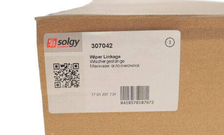 Фото 2 - Мотор склоочисника Solgy 307042