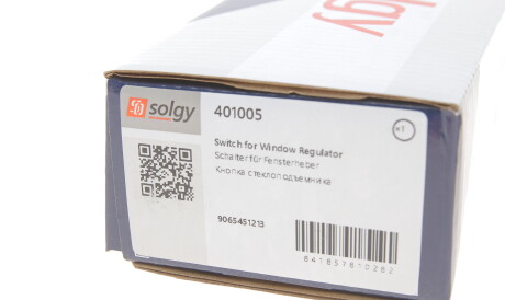 Фото 2 - Склопідйомник Solgy 401005