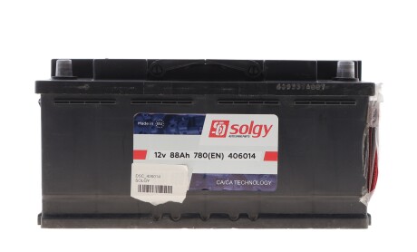Аккумуляторная батарея 88Ah/780A (353x175x175/+R) (зберігання на складі 18 міс.) - ((61212158124, 61212432653, 61218381756)) Solgy DSC_406014