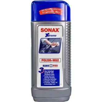 Рідкий віск Xtreme NanoPro Polish + Wax 3, 250мл - SONAX 202100 (фото 1)