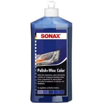 Цветной полироль Polish & Wax Color NanoPro, 250мл - SONAX 296241 (фото 1)