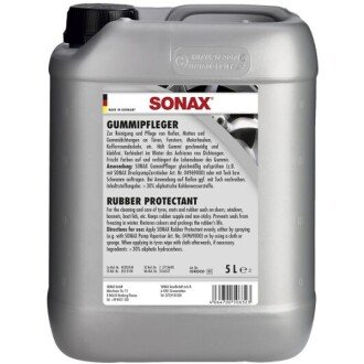 Очиститель шин Rubber Restorer, 5000мл - SONAX 340505