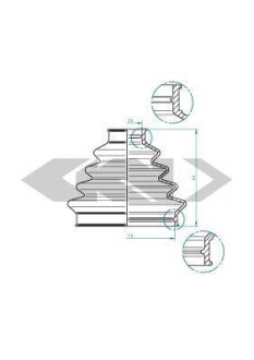Фото 2 - Пильовик ШРКШ SPIDAN 190963