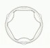 Комплект пильовиків гумових - ((BV614C062TB, BV614C062TA, 1857353, 1774038)) SPIDAN 25965 (фото 2)