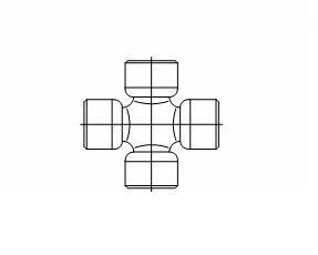 Фото 3 - Елемент трансмісії SPIDAN U041