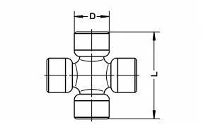 Фото 2 - Елемент трансмісії SPIDAN U216