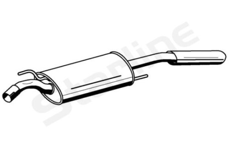 Вихлопнi системи - STARLINE 4220401