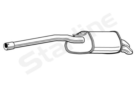 Фото вихлопнi системи - STARLINE 4264400 Вихлопнi системи - STARLINE 4264400