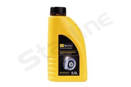 Жидкость тормозная DOT 4, 0,5л - STARLINE ACST028