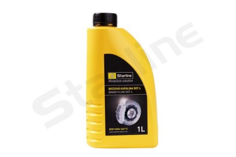 Жидкость тормозная DOT 4, 1л - STARLINE ACST029