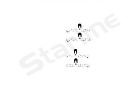 Датчик зносу колодок - STARLINE BDPR11
