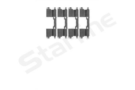 Пружинки гальм. колодок - STARLINE BDPR44