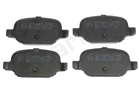 Тормозные колодки - STARLINE BD S797