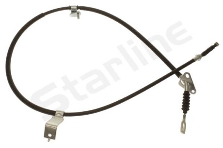 Трос стояночного тормоза l=1653/1450 mm - (bc1d44420c, bc1d44420a, bc1d44420b) STARLINE LABR1520