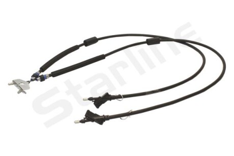 Трос стояночного тормоза L=1490/1388 / 1440/1340 mm - STARLINE LA BR.1782