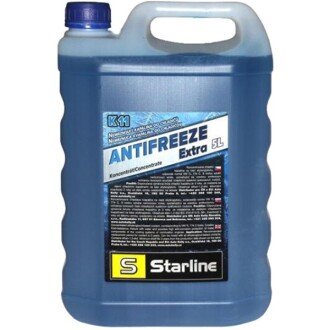 Антифриз-концентрат G11 Extra K11 синій, 5л - STARLINE NAK115 (фото 1)