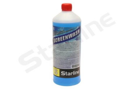 Омыватель стекла зимний концентрат -40°С, 1л - STARLINE NASW1