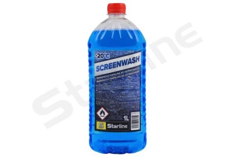 Омыватель стекла зимний -20°С, 1л - STARLINE NASW201PET