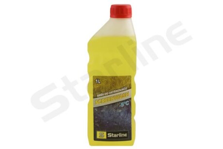 Омыватель стекла зимний -5°С лимон, 1л - STARLINE NASW51