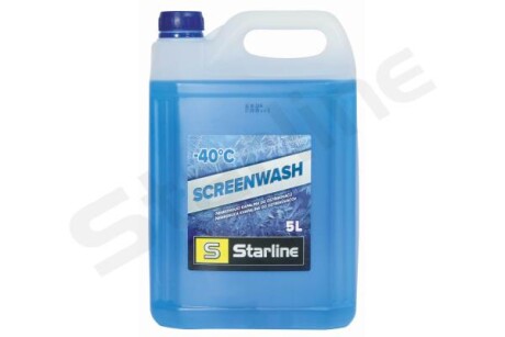 Омыватель стекла зимний -40°С, 5л - STARLINE NASW5