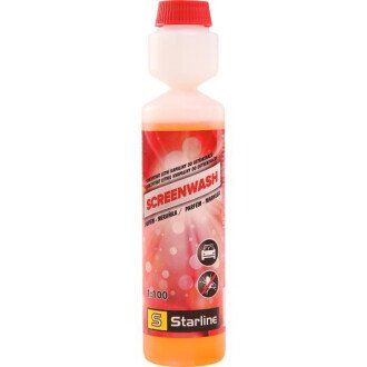 Концентрат омывателя летний Абрикос, 0,25л - STARLINE NASWLKM250