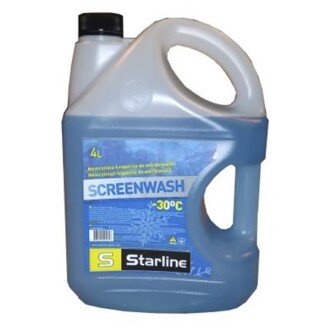 Омыватель стекла зимний -30°С, 4л - STARLINE SNASW304