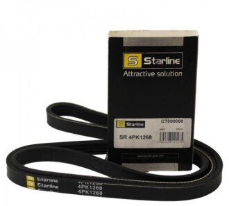 Поликлиновой ремень SR 4PK1268 - STARLINE SR4PK1268