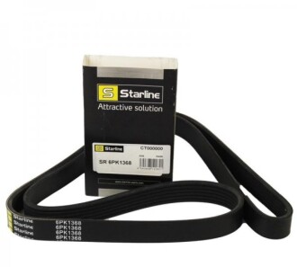 Поликлиновой ремень SR 6PK1368 - STARLINE SR6PK1368