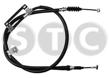 Трос CARENS all (disc brake) DX-RH - (0K2A244410E, 0K2A244410F, 0K2FX44410) STC T483936