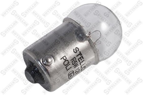 Автолампа R5W BA15s 5 W прозрачная - STELLOX 9939046SX