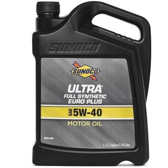 Моторна олива Ultra Full Synthetic Euro Plus 5W-40, 3,78 л - SUNOCO 6533003 (фото 1)