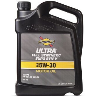 Моторное масло Ultra Full Synthetic Euro SYN V 5W-30, 3,78 л - SUNOCO 6543003