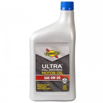 Моторное масло Ultra Full Synthetic 0W-20, 0,946 л - SUNOCO 7433001