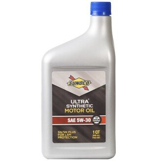 Моторна олива Ultra Full Synthetic 5W-30, 0,946 л - SUNOCO 7453001