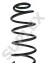 Пружина ходовой части - ((1J0411105AR)) SUPLEX 39286 (фото 1)