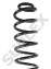 Пружина ходовой части - ((3C0511115R)) SUPLEX 39408 (фото 1)