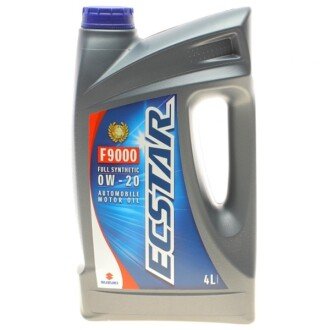 Моторна олива Ecstar F9000 0W-20, 4 л (9900021E20B047) - SUZUKI 9900021E20047