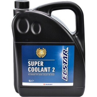 Антифриз Super Coolant 2 -36°C синий, 5л - SUZUKI 990F0ECSC2005